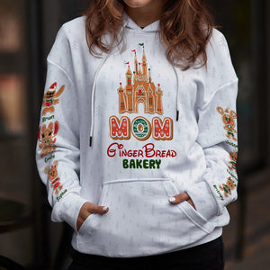 Family Ginger Bread Bakery, 02ACDT051023 Personalized Shirt, Christmas Gift For Family - AOP Products - GoDuckee