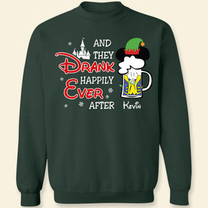 And They Drank Happily Ever After 03TODT251023 Personalized Shirt, Gifts For Couple - Shirts - GoDuckee