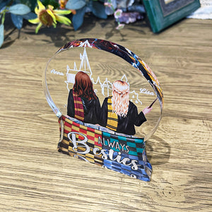 Personalized Gifts For Friends Plaque 01huti121223 - Shaped Plaques - GoDuckee