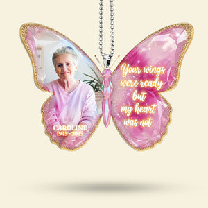 Memorial Car Ornament - Custom Photo Gifts For Loved Ones 01nati260625 - Ornament - GoDuckee
