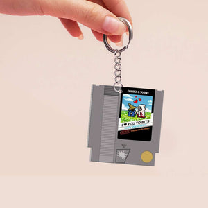 Romantic Couple, Love You Forever, Personalized Keychain, Gifts For Couple, 04qhhn170723 - Keychains - GoDuckee