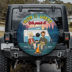 Personalized Gifts For Couple Tire Cover 01nati180325pa - Tire Covers - GoDuckee