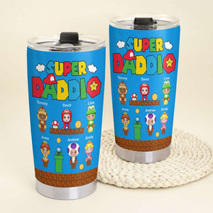 Super Dad Personalized Tumbler Cup,Gift For Father-7DTDT130523 - Tumbler Cup - GoDuckee