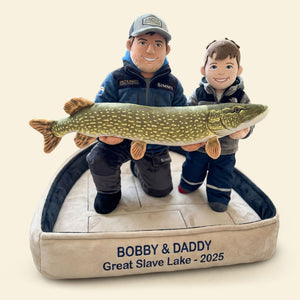 Fishing Memories Pillow - Personalized Custom Photo Gifts For Fishing Lovers 04QHTI111225 - Pillow - GoDuckee