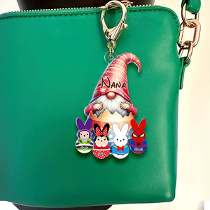 Personalized Gifts For Grandma Keychain Easter's Day 02nati080225 - Keychains - GoDuckee