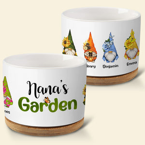 Family Garden, Personalized Plant Pot, Gift For Family 03HUDT220823 - Plant Pot - GoDuckee