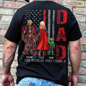 Dad The Man Of Our Family-08htdt010623tm Personalized Shirt - Shirts - GoDuckee