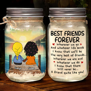 Personalized Gifts For Friends Mason Jar Light 03toti080125hg - Drink Jar - GoDuckee