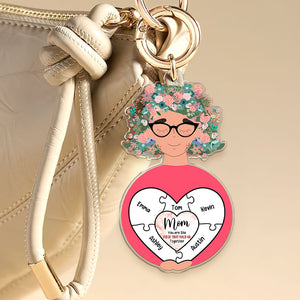 Personalized Gifts For Mom Keychain 04huti280225 - Keychains - GoDuckee