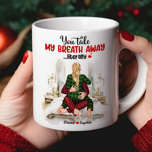 You Take My Breath Away White Mug Couple 03qhti151123hh - Coffee Mug - GoDuckee