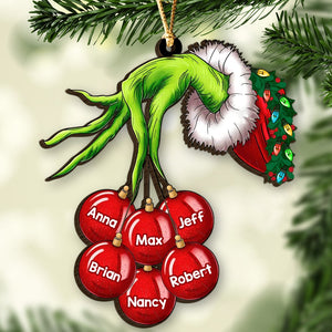 Family-Personalized Wood Ornament - PW17-ORNM-WOOD-01acdt080923 - Ornament - GoDuckee