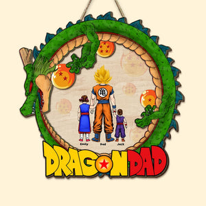 Personalized Gifts For Dad Wood Sign Happy Father's Day 03QHTI010224HH - Wood Signs - GoDuckee