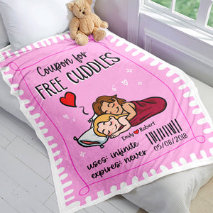 Personalized Gifts For Couple Blanket 03toti060624hh - Blankets - GoDuckee