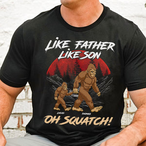 Personalized Gifts For Dad Shirt Like Father Like Son - 2D Shirts - GoDuckee