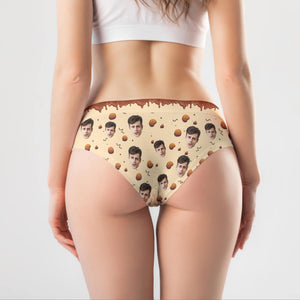 Custom Photo Gifts Womens Briefs Take A Bite - Boxers & Briefs - GoDuckee