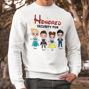 Personalized Gifts For Fathers Shirt Honored Security 06TOTI170124PA - 2D Shirts - GoDuckee