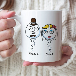 Couple, Damn I Just Love Seeing You Cum, Personalized Mug, Gift For Couple - Coffee Mug - GoDuckee