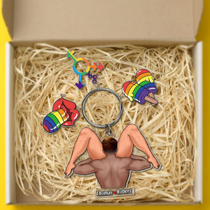 Personalized Gifts For LGBT Couple Keychain 01ohti190624hh - Keychains - GoDuckee