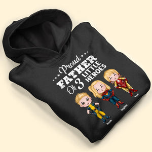 Personalized Gifts For Dad Shirt Proud Father 012KATI010224PA Father's Day - 2D Shirts - GoDuckee