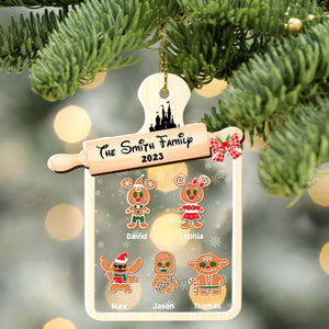 Family-Personalized Acrylic Ornament PW17-AONMT-03htdt261023 - Ornament - GoDuckee