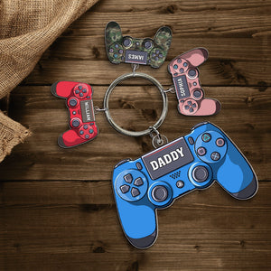 Personalized Gifts For Dad Keychain 07nati060524 Father's Day - Keychains - GoDuckee