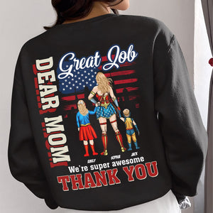 Personalized Gifts For Mom Shirts Dear Mom Great Job 07QHTI250324PA - 2D Shirts - GoDuckee