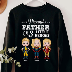 Personalized Gifts For Father & Mother Shirt Proud Father 01KATI010224PA - 2D Shirts - GoDuckee