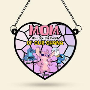 Personalized Gifts For Mom Suncatcher Window Hanging Ornament 01QHTI240424 Mother's Day - Ornaments - GoDuckee
