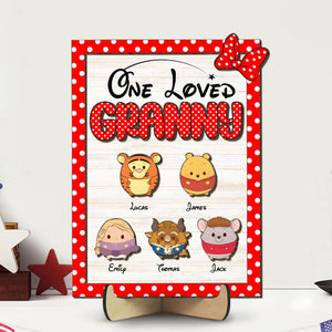 Personalized Gifts For Grandmas Wood Sign One Loved Granny 01OHTI050224 - Wood Signs - GoDuckee