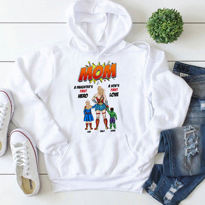 Personalized Gifts For Mom & Dad Shirt First Love 01HUTI220124PA - 2D Shirts - GoDuckee