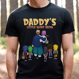 Personalized Gifts For Father Shirt Daddy's Kids 05QHTI220124 - 2D Shirts - GoDuckee