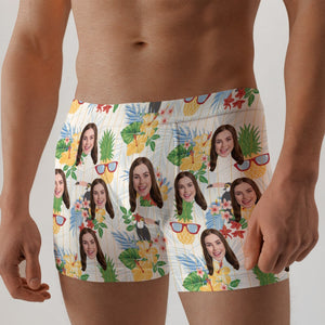 Custom Photo Husband Boxer 05ACDT210623 Gift For Husband - Boxer Briefs - GoDuckee