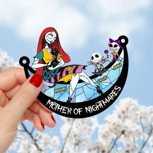 Personalized Gifts For Mom Suncatcher Window Hanging Ornament 10ohti230424 - Ornaments - GoDuckee