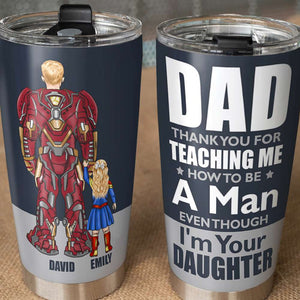 Thank You Dad, Gift For Father's Day, 04ACDT160523TM Personalized Family Tumbler - Tumbler Cup - GoDuckee