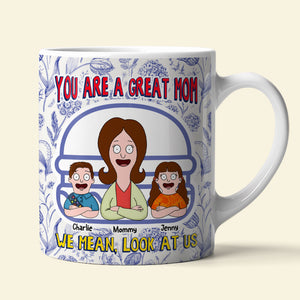 Mom Coffee Mug - Personalized Gifts For Mom 01nati030425hg - Coffee Mug - GoDuckee