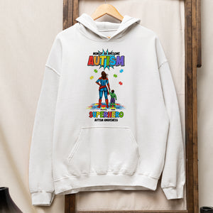Personalized Gifts For Superhero Autism Mom Shirt 01huti050325pa - Shirts - GoDuckee