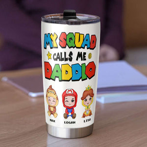 My Squad Call Me, Personalized Tumbler 05HUTI300523HA - Tumbler Cup - GoDuckee