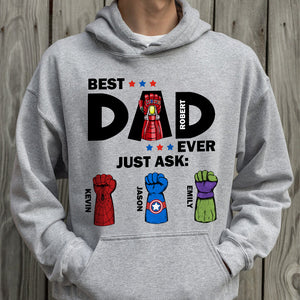 Best Dad Ever 02DTDT200523HA Personalized Shirt, Gifts For Dad - Shirts - GoDuckee
