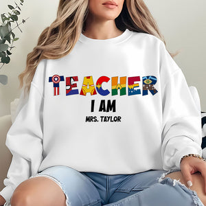 Custom Alphabet Gifts For Teacher Shirt 05ohti110125 - Shirts - GoDuckee
