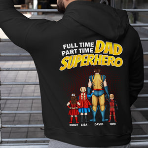 Full Time Dad Personalized Shirt, Gift For Father's Day-1dtdt050523 - Shirts - GoDuckee
