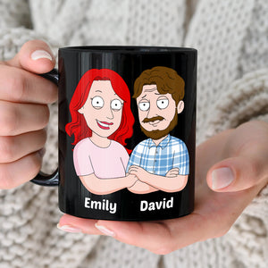 Favorite Family Dad Personalized Coffee Mug BLM-03dndt310523hh - Coffee Mug - GoDuckee