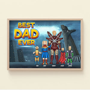 Dad 02QHTI200523TM Personalized Canvas Print - Poster & Canvas - GoDuckee