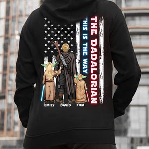 Best Dada Papa 04QHDT210423HH Personalized Tshirt, Hoodie, Sweatshirt GRER2005 - Shirts - GoDuckee