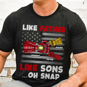 Like Father Like Son, Personalized Shirt 09HUDT230523 - Shirts - GoDuckee