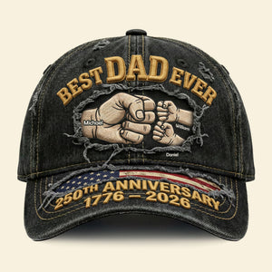 250th Anniversary Classic Cap Personalized Gifts For Dad 05NATI040326 - Caps - GoDuckee