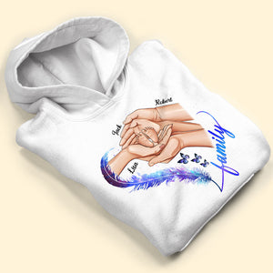 Family Hand Together - Personalized Shirt - Gift For Family - Shirts - GoDuckee