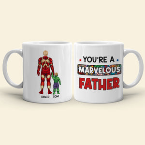 Dad DR-WHM-04HUDT260423TM Personalized Coffee Mug - Coffee Mug - GoDuckee