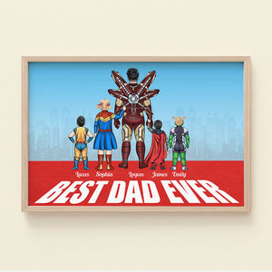 Best Dad Ever-05huti170523tm Personalized Canvas Print - Poster & Canvas - GoDuckee