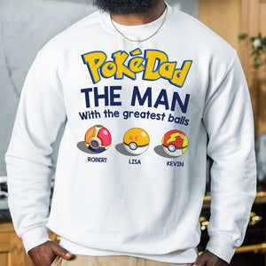 Gift For Dad, Personalized Shirt, The Man With The Greatest Balls-1OHDT050623 - Shirts - GoDuckee