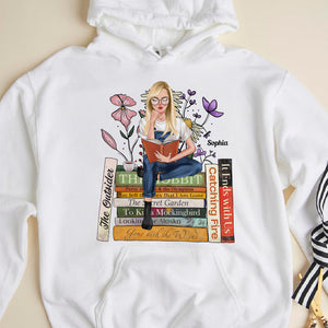 Book Title, Personalized Shirt, Gifts For Book Lover 01HUDT270623TM - Shirts - GoDuckee